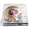 Mini casque NFL - RIDDELL - San Francisco 49ers - Réplica - Noir - Football américain