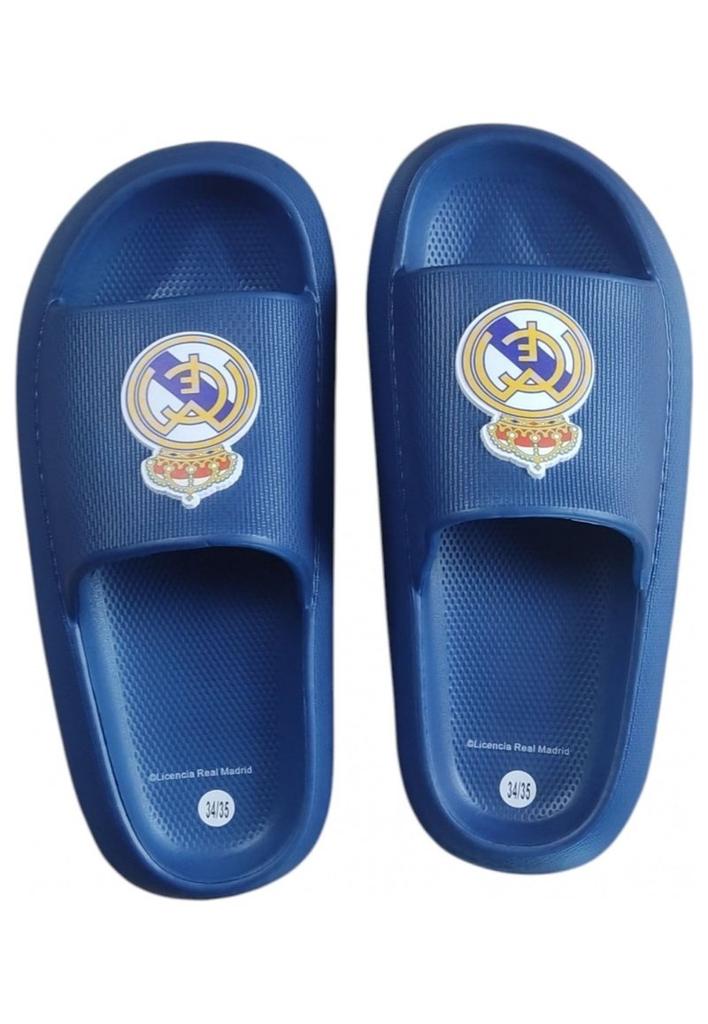 Real Madrid junior beach pool flip flops blue EVA 2300006820N navy blue 30/31