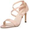 Large Size Women Sandals Stilettos Summer Sexy 9cm Open Toe High Heels Buckle Ankle Strap Sandal Ladies Party Wedding Shoes