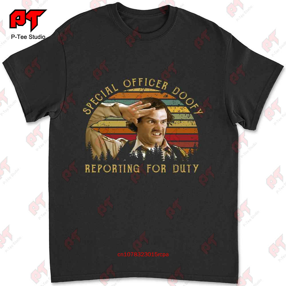 Special Officer Doofy Dave Sheridan Scary Movie T-shirt SBVC