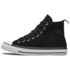 Кеды Chuck Taylor All Star Удобные и Стильные Высокие Эспадрильи Унисекс Черно-Белые