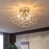 Nordic Crystal Dandelion Fireworks Ceiling Light - Romantic Minimalist Design for Bedrooms and Living Rooms.