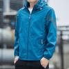 Летняя мужская куртка из ледяного шелка с защитой от УФ-излучения UPF50+ и быстрой сушкой
