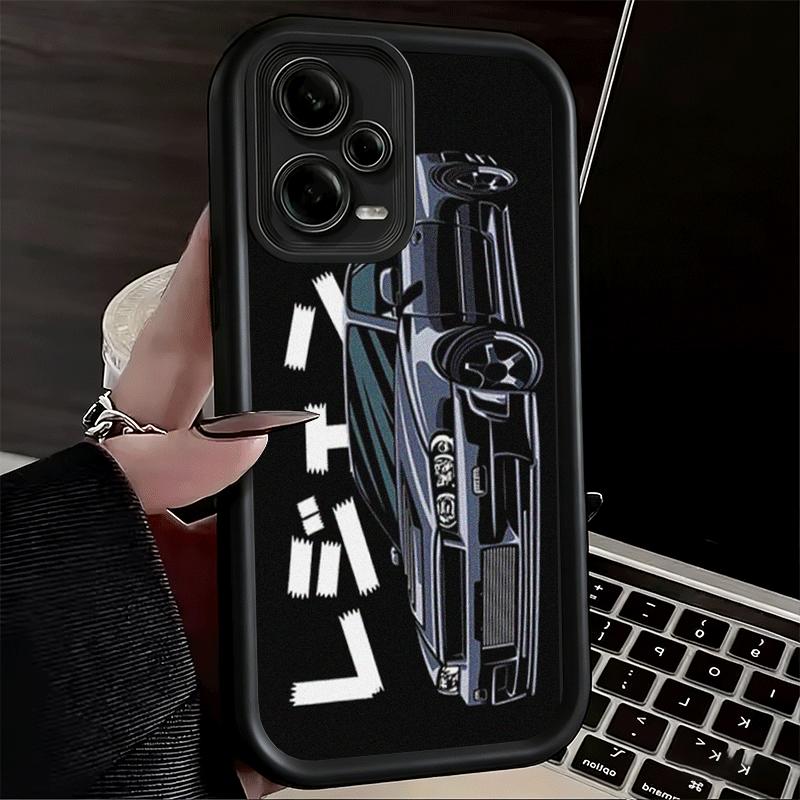 Phone Case for Xiaomi Redmi Note 15 14 13 Pro Plus JDM Tokyo Drift Sports Car Shell 12S 11 11S 11T 5G 14S Soft Silicone Funda
