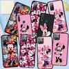 Phone Case for Samsung Galaxy S25 S24 S23 iPhone 16 15 Xiaomi Redmi 14C 13C Note 14 13 12 16E X 11 Pro Max OPPO Moto Huawei Minnie Comics Mouse Cover