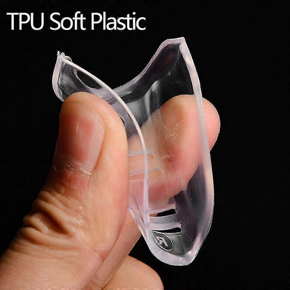 2 Pairs Universal Eyeglass Side Shields (Clear, Protection from Wind & Dust)