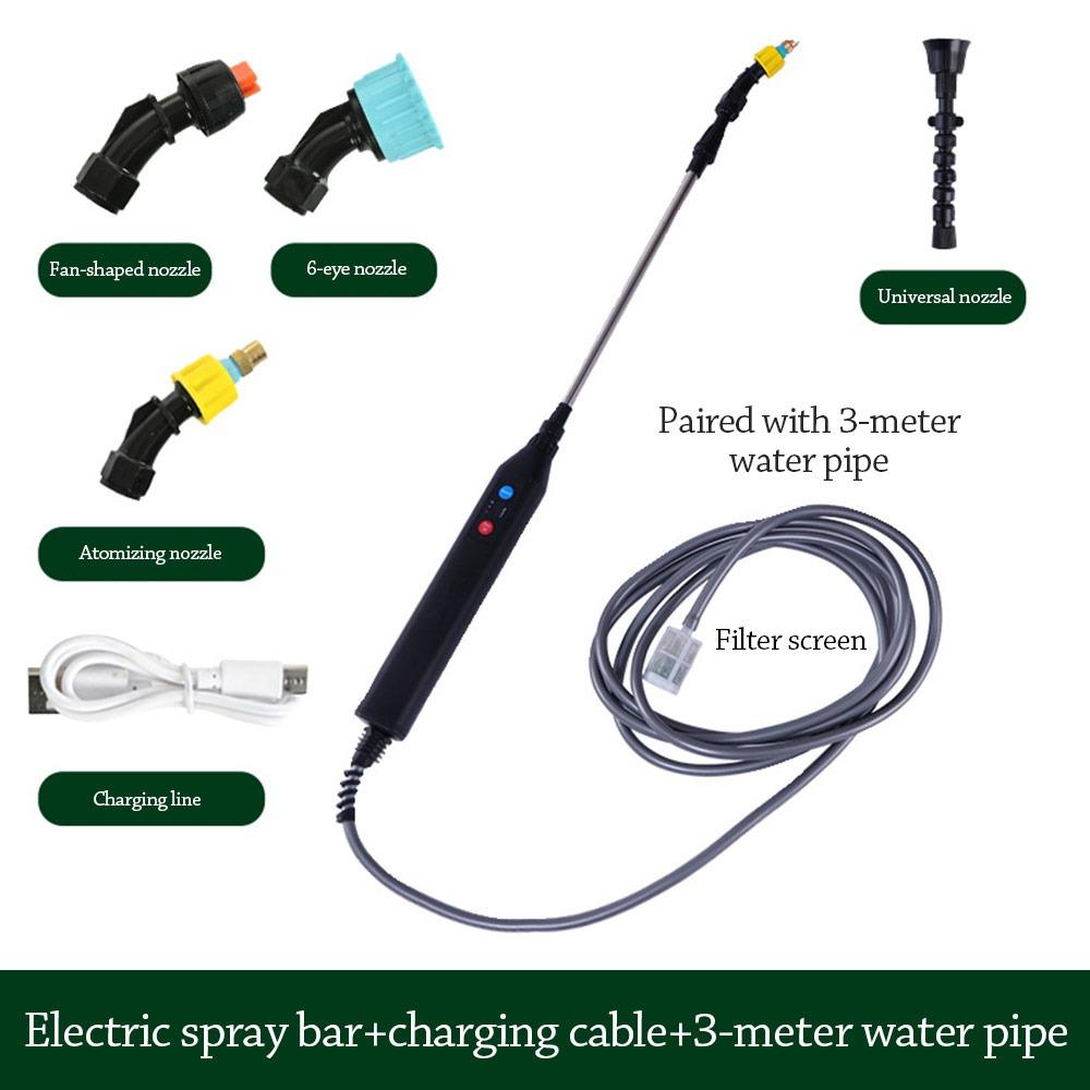 USB Rechargeable Electric Sprayer Water Proof High-Pressure Sprinkler Portable Garden Sprinkler