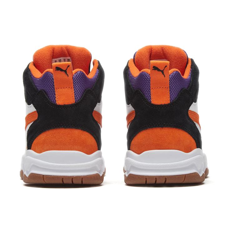 Puma The Hundreds Performer Mid 'Black Persimmon' (Unisex) Black / Persimmon Orange Casual Shoes 371384 01