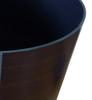Asbel Lidless Trash Can Room Leclerc Wood Grain Flooring Harmony Brown Simple Design A6235 Bedroom/Living 8.2L