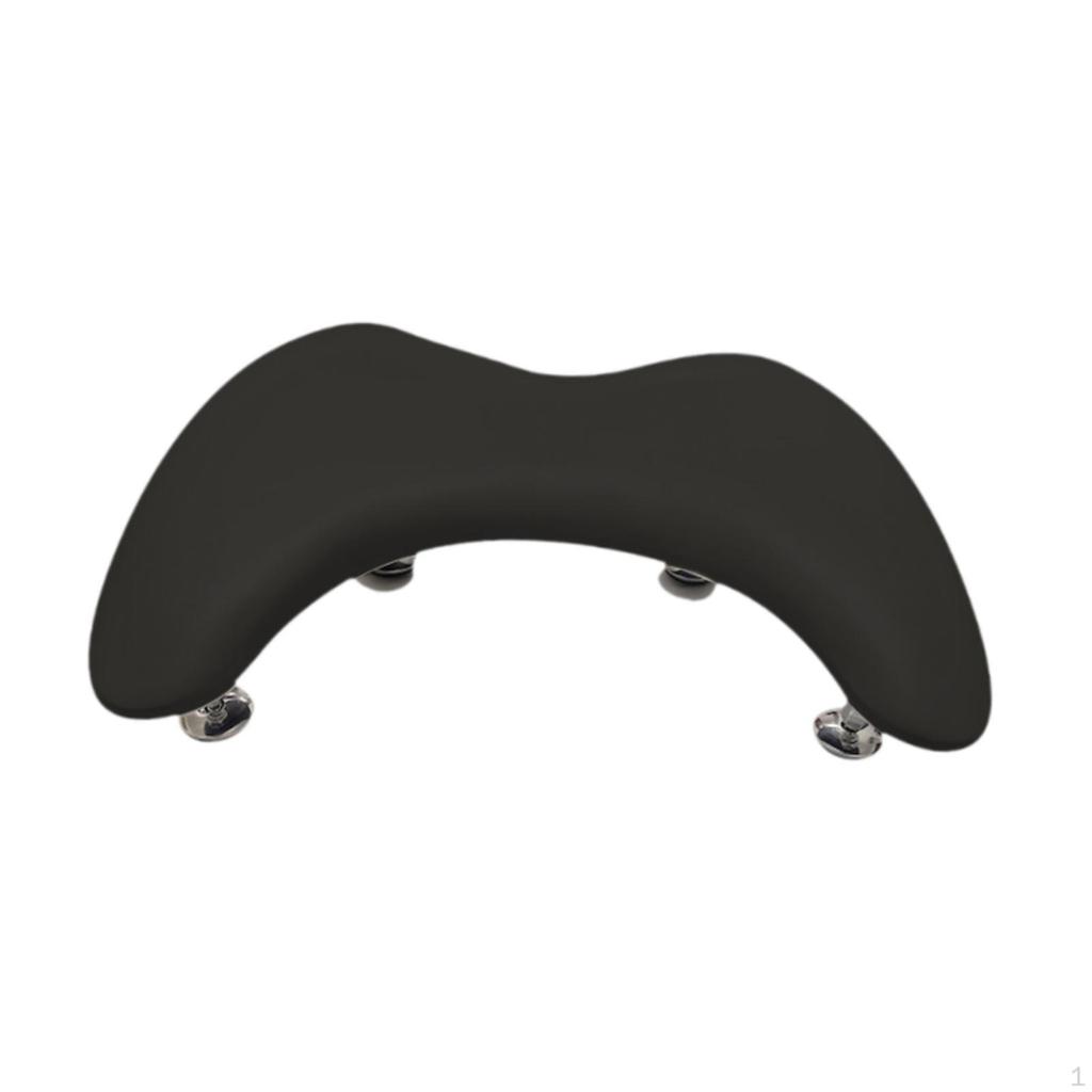 Подлокотник U-образной формы из искусственной кожи, съемный маникюрный подлокотник для ногтей для женщин, принадлежности для ногтей,