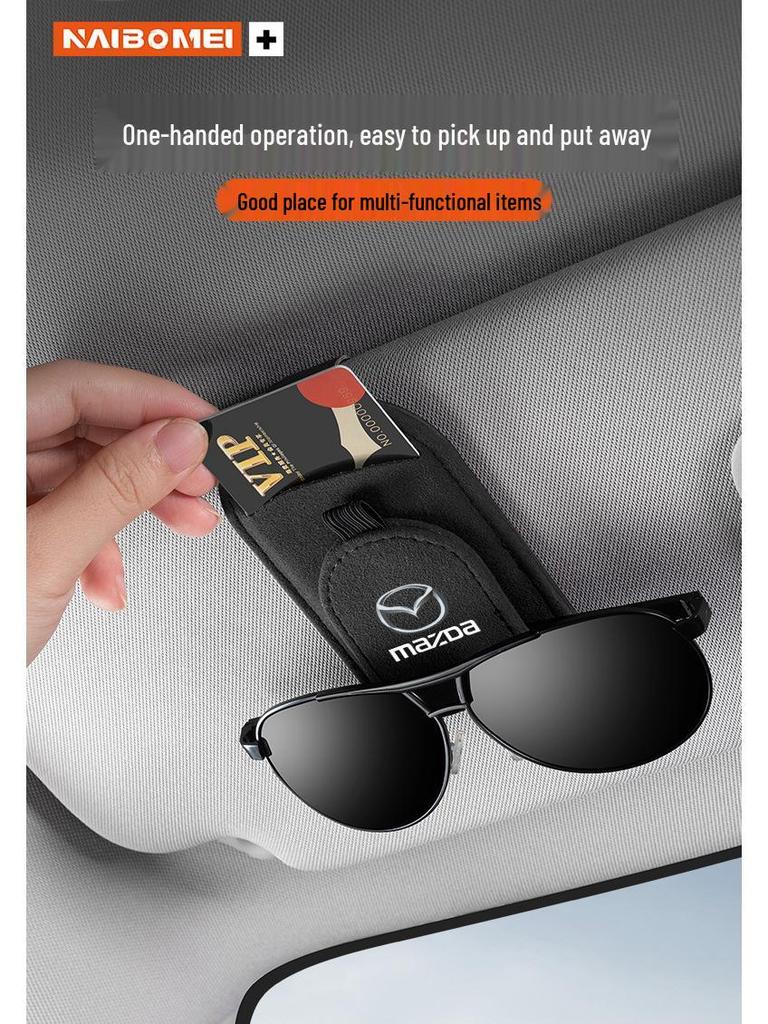 Держатель-клипса для солнцезащитных очков Mazda CX3, Axela, CX4/5, Atenza для интерьера автомобиля