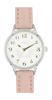 [Подписаться] Женские часы с тиснением "Цветок клубники" H01824S-1 PK, розовые