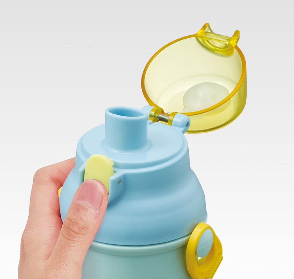 Skater Бутылка для воды 480 мл Миньоны 23 Миньоны Антибактериальный пластик Сделано в Японии Детская PSB5SANAG-A