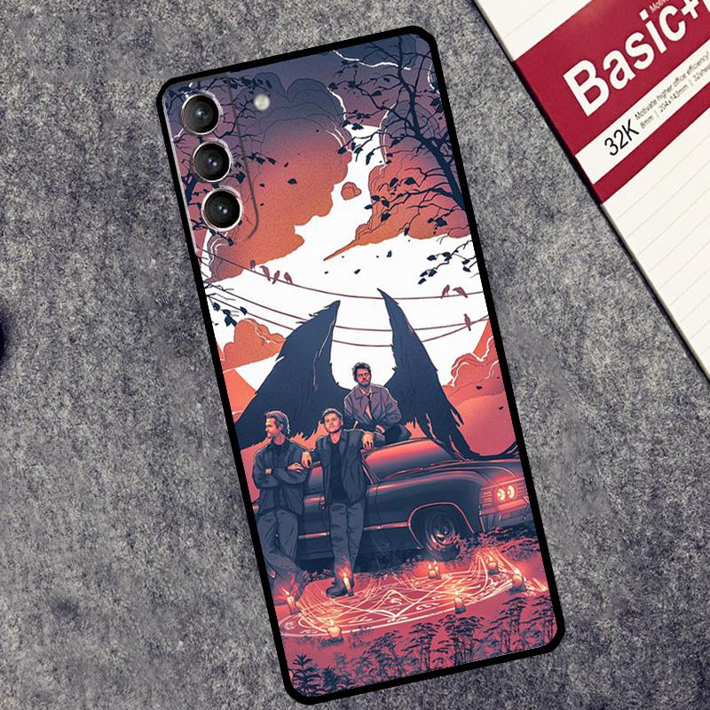 Сверхъестественный Чехол Для Samsung Galaxy S25 Ultra S20 S21 S22 S23 S24 Ultra S9 S10 Plus S25 FE Чехол Coque
