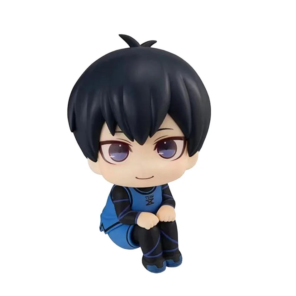 Кукла Исаги Ёичи Blue Lock Фигурки Игрушка Версия Q Чигири Хёма Бачира Мэгуру Наги Сэйсиро Фигурка ПВХ Орнамент Игрушки