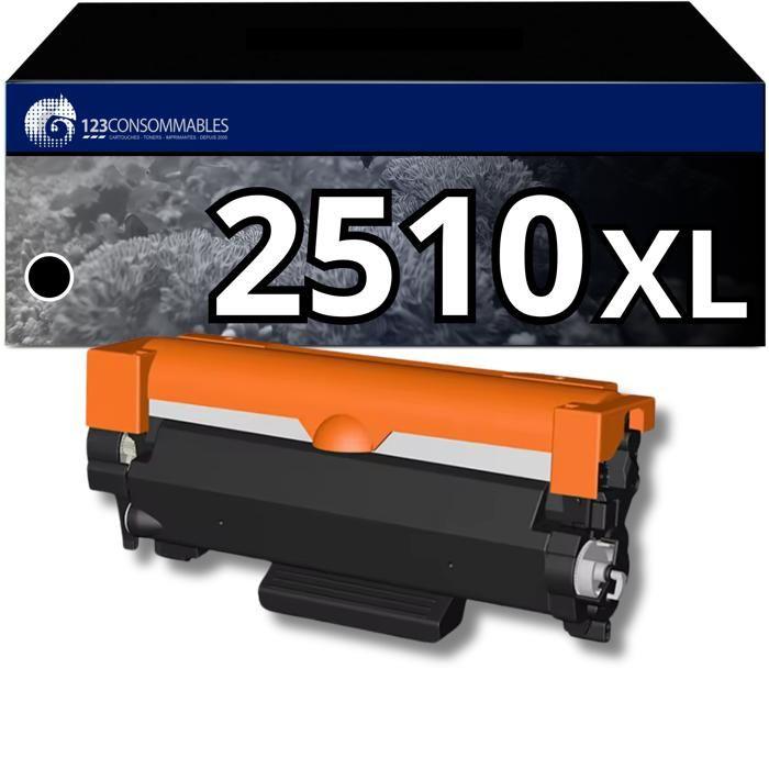 Brother TN2510XL Black Compatible Toner Cartridge - Replaces TN2510XL