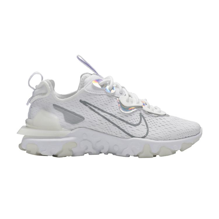 Women's Sneakers Nike React Vision White Particle Grey (Women's) White/Particle Grey-White