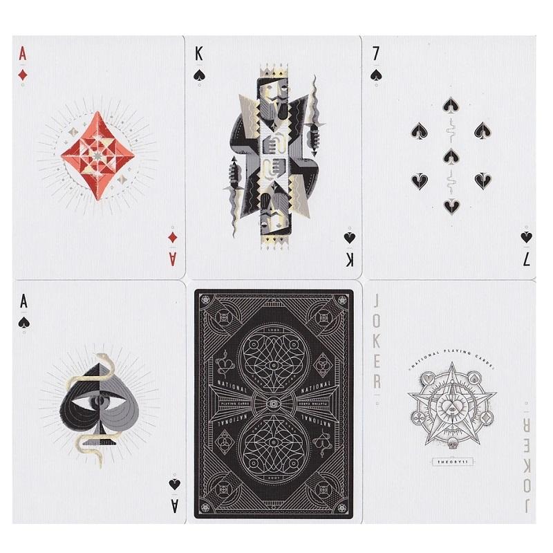 Theory11 Black National Playing Cards Bicycle Deck Card Games Magic Tricks