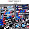 Наклейка на кузов мотоцикла для E93 F10 F20 F30 F40 F15 F25 F26 F31 F49 F86 M3 M5 X3 x1 e46 M Пленка Виниловые наклейки Светоотражающие