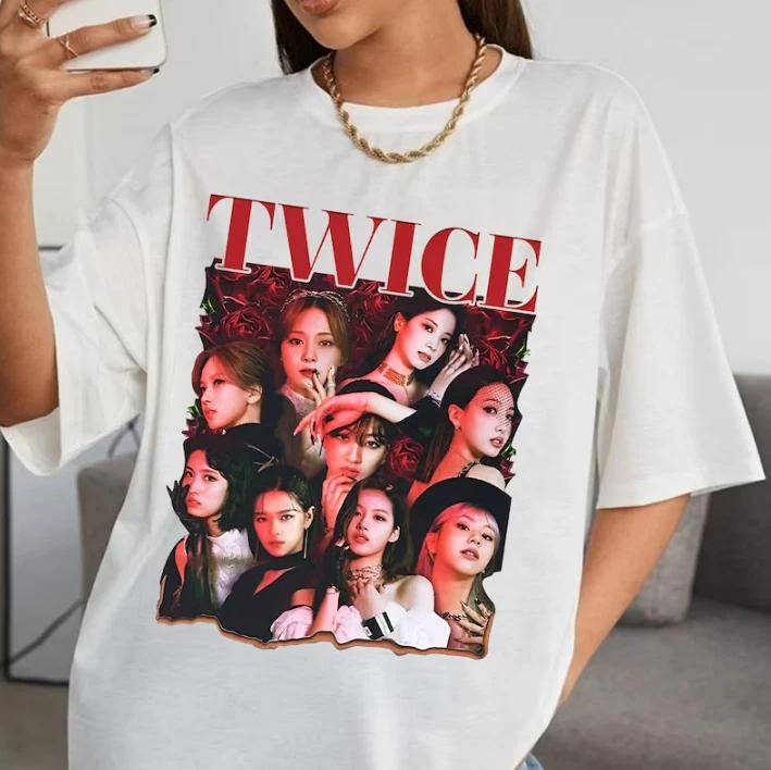 Twice Vintage Kpop Shirt, Ready To Be Tour Shirt, Twice World Tour Shirt