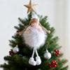 Christmas Angel Doll Pendant with Long Pigtail Design Health Happiness Blessings