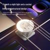 Многофункциональный USB-умный голосовой куб: Беспроводной ночник и сетевой фильтр для дома или офиса