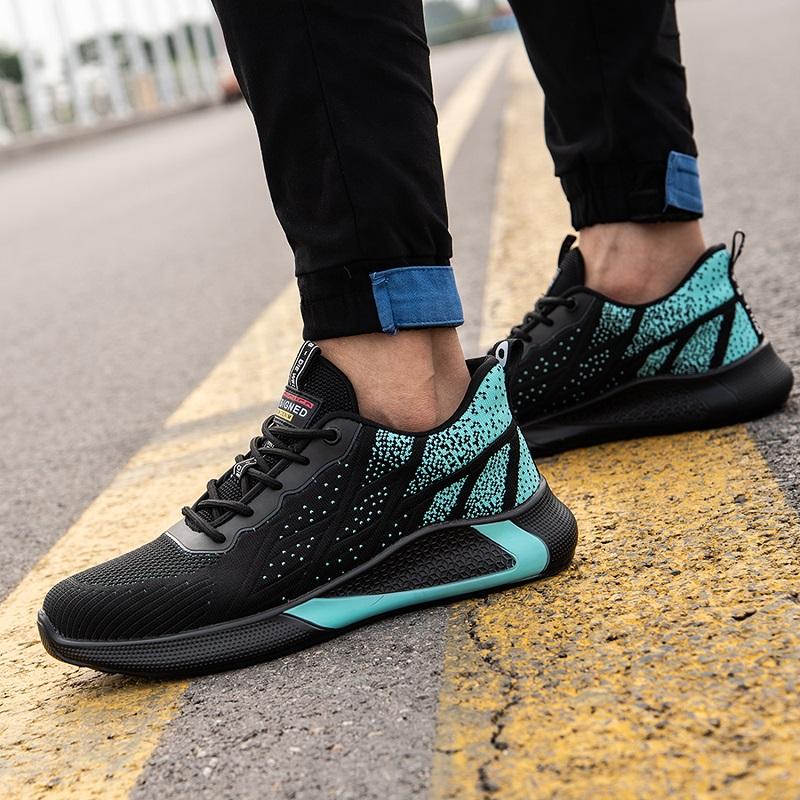 Защитная рабочая обувь для мужчин и женщин. Рабочие кроссовки с противоударной обувью со стальным носком. Легкая неразрушимая строительная обувь. Дышащие защитные рабочие ботинки для мужчин.