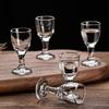 Набор из 6 винных бокалов 10 мл SGlass Прозрачная посуда Высокая ножка Малый объем Бокал для ликера Рюмки для спиртных напитков Стаканы для питья