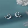 925 Sterling Silver Whale Earrings Women Simple Fashion Wedding Jewelry Accessories