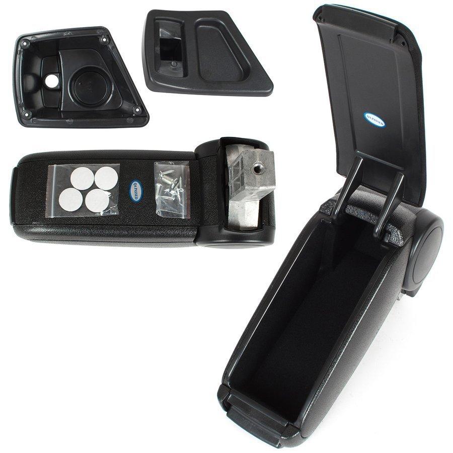 Renault Megane IV 2015- armrest set BLACK FABRIC + installation kit