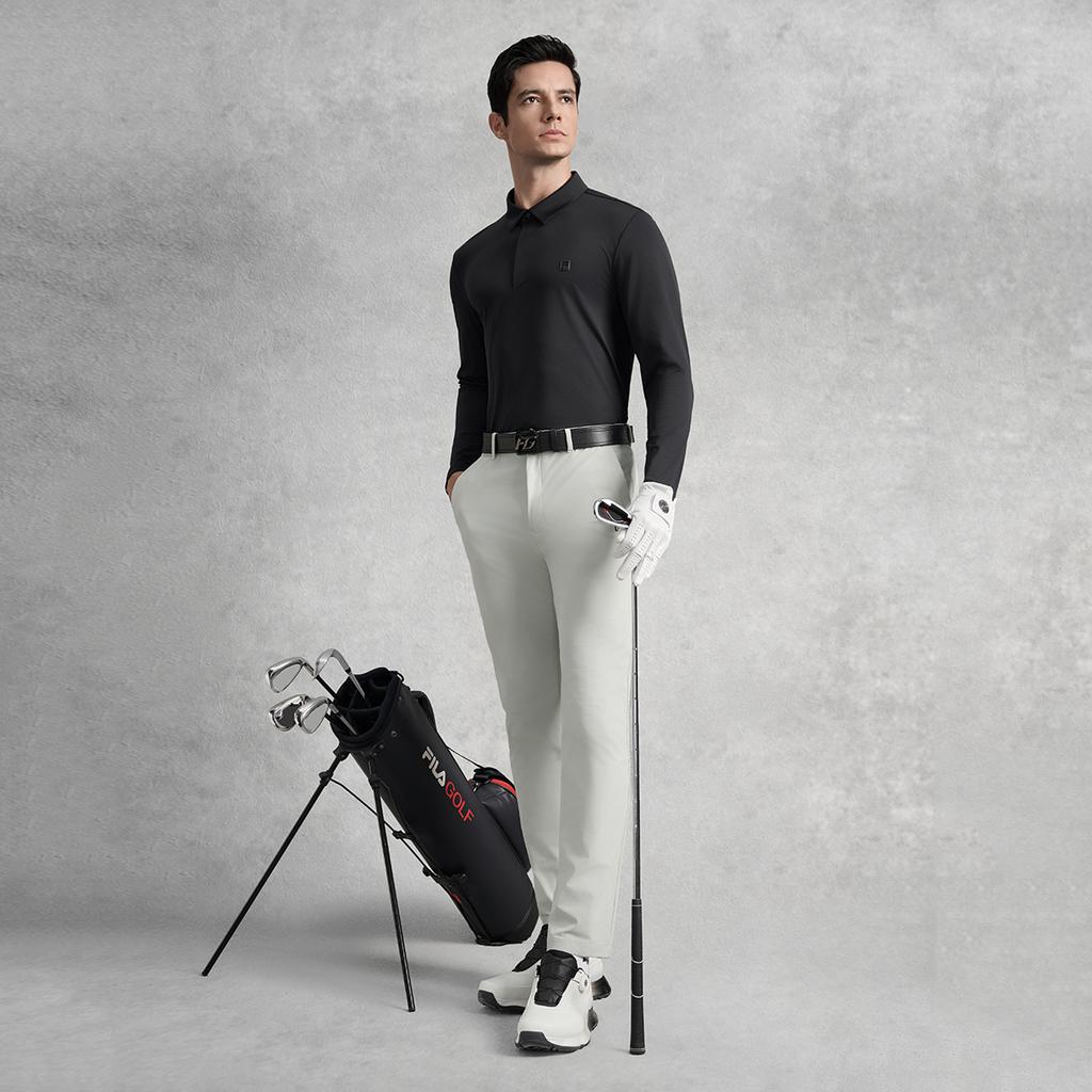 Новая мужская рубашка поло серии FILA Golf A11M535201FBK