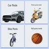 Многофункциональный портативный беспроводной автомобильный насос для накачивания шин: Аварийный электрический воздушный насос
