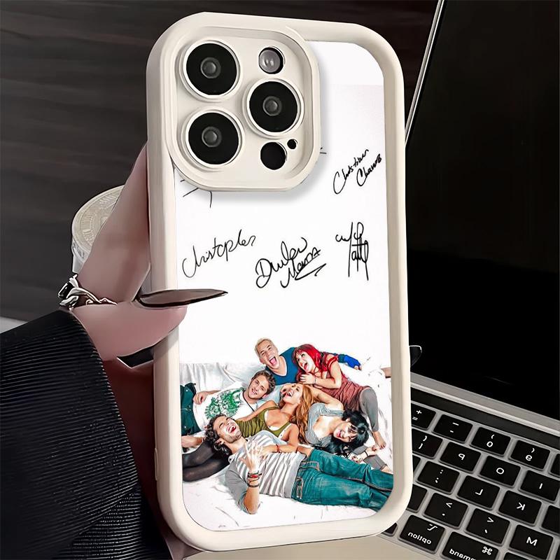 Чехол для телефона iPhone 17 Air 16E 15 16 Pro Max F-Fashion RBD R-Rebelde Cover 14 Plus 13 12 Mini Мягкий силиконовый Fundas