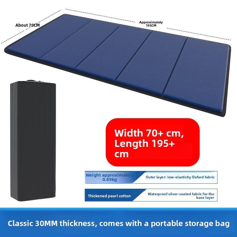 Office Foldable Portable Thickened Yoga Mat For Rest And Meditation With Storage Bag
