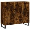 VidaXL Buffet Smoked Oak 90x34x80 Cm Engineered Wood 828137