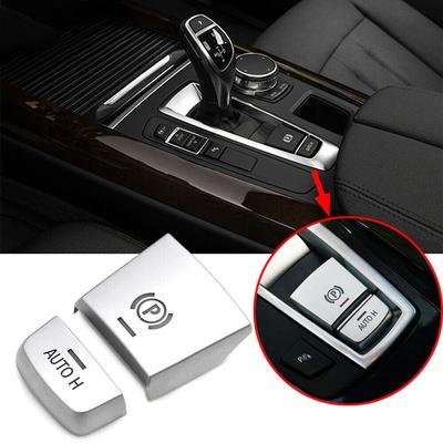 Крышка переключателя кнопки ручного тормоза Auto Hold, хромированная накладка для BMW 5 6 7 X3 X5 X6 F10