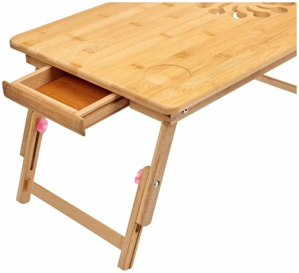 Столик-трансформер для ноутбука и планшета Supretto с вентиляцией переносной (8230)