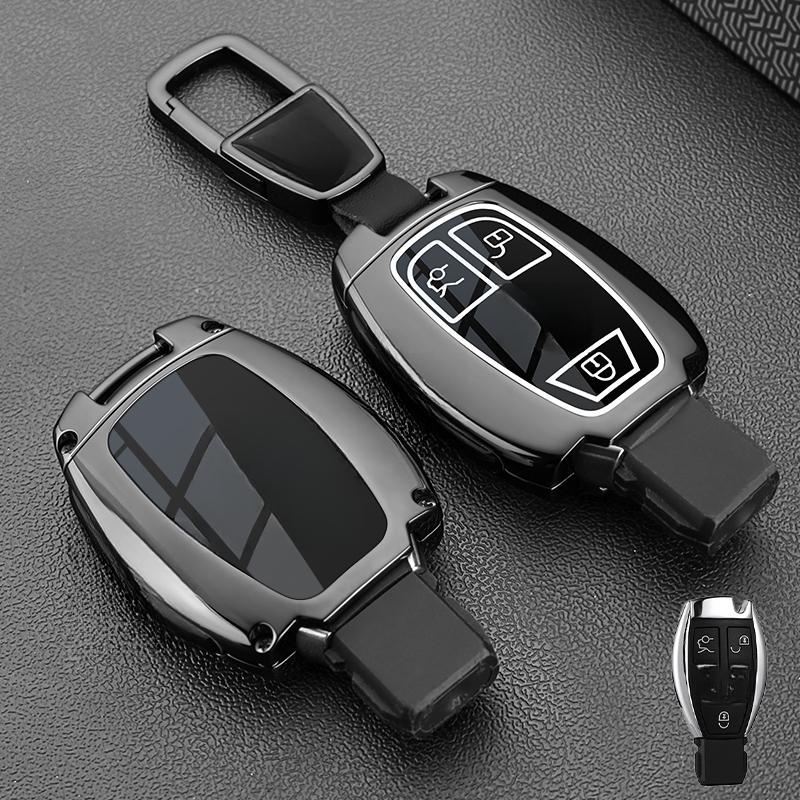 Чехол-оболочка для корпуса автомобильного ключа для Mercedes Benz C E S Класса GLC W206 W223 W214 E300 C260 C300 S450 S500 S400 Аксессуары для брелока
