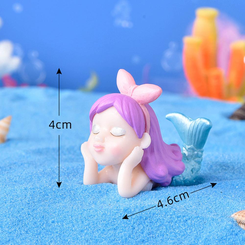 Pvc Cute Ornament Micro Landscape Creative Aquarium Fish Tank Desk Decoration Accessories Fairy Tale Theme Layout Prop