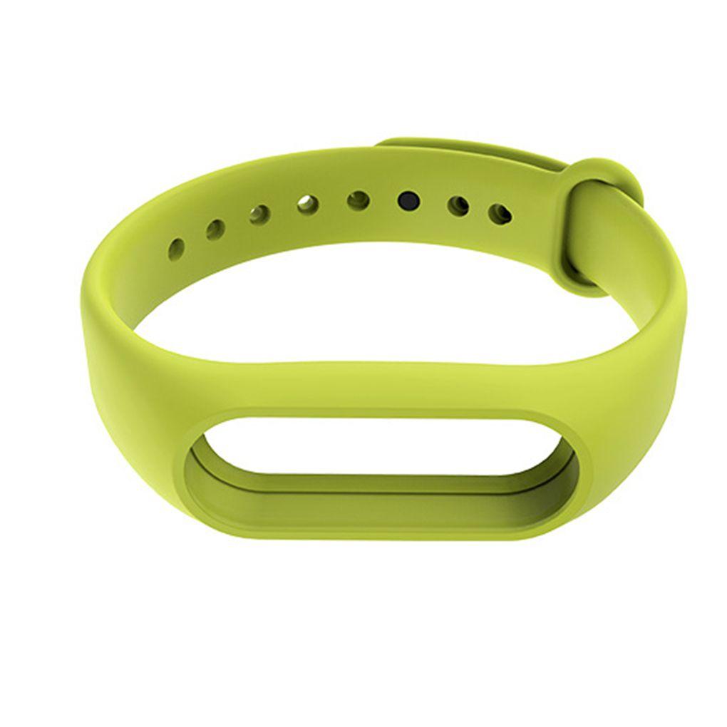 Замена для MiBand2 TPU Ремешки для браслета Однотонный ремешок на запястье Заменить Аксессуары