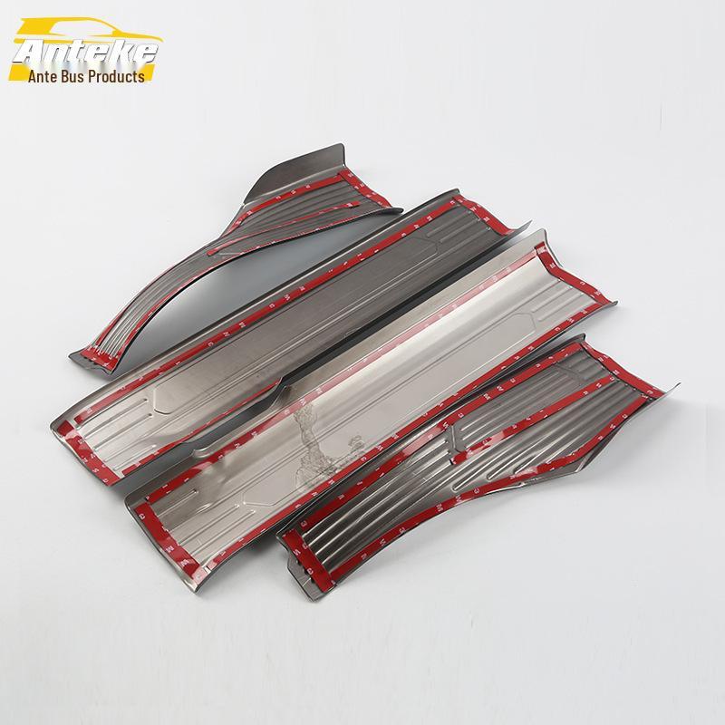 18 F5 Bumper & Trunk Sill Trim Anti-Scratch Bright Strip