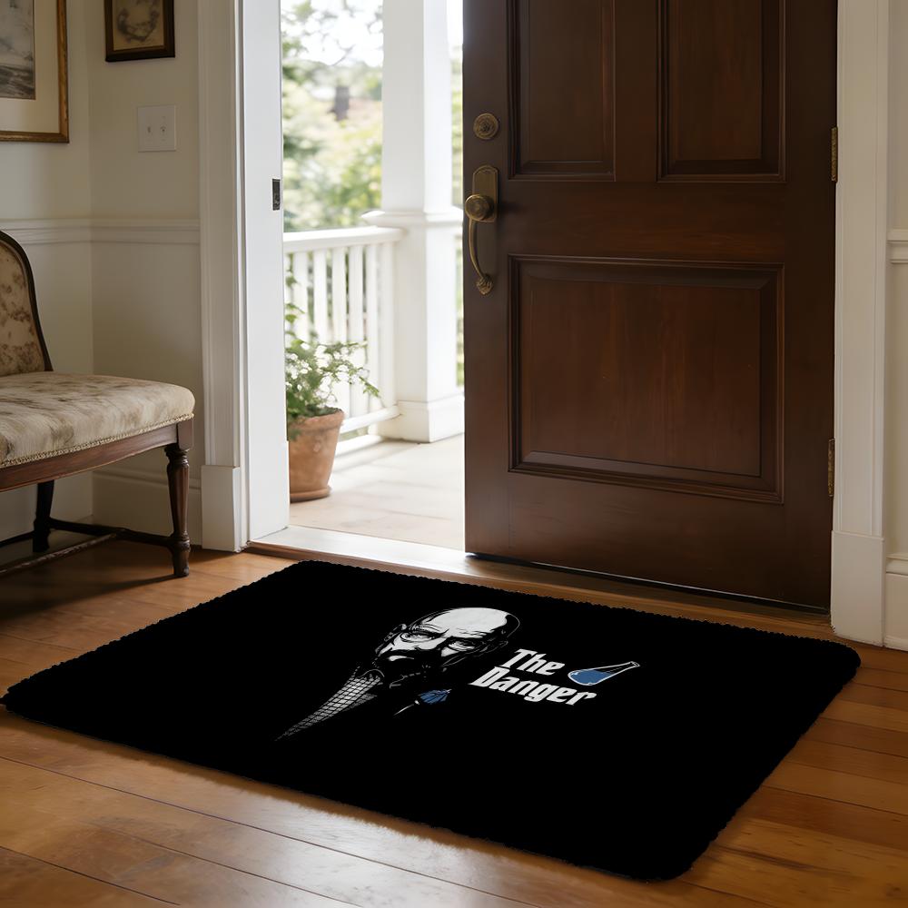 BBreaking BadS Floor Mat Soft Flannel Absorbent Mat Non-Slip Rug Home Bedroom Bathroom