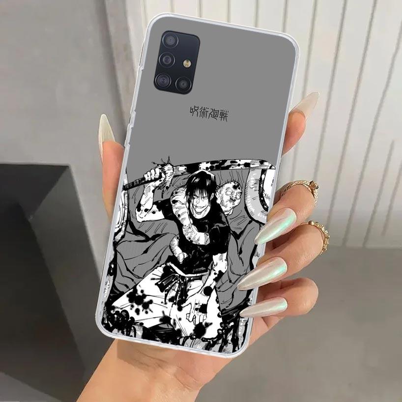 Чехол для телефона Fushiguro Toji из Jujutsu для Samsung Galaxy A52 A32 A22 A12 A02S A50S A30S A10S Note 20 Ultra 10 Plus S10 A31 A20 A71