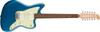 Squier by Fender Squier Electric Guitar Paranormal Laurel Mint Lake Placid Blue with Soft Case Jazzmaster® XII, Fingerboard, Pickguard,