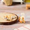 Creativity Cartoon Crafts Cute Cat Micro Landscape Simulation Animal Ornaments