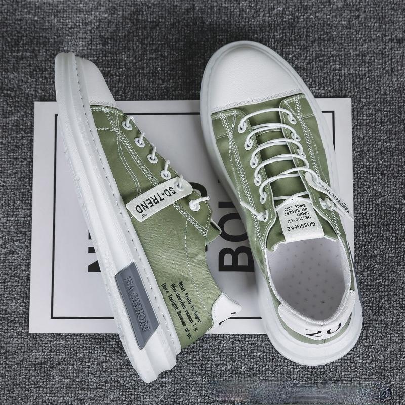 Мужская модная повседневная парусиновая обувь, дышащая удобная обувь для бега, дорожная обувь