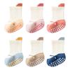 Детские нескользящие носки для малышей, мягкие хлопковые детские носки для мальчиков и девочек, носки для дома, для новорожденных, 0-5 лет, весна