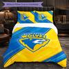 Набор постельного белья Warrington Wolves из микрофибры, 3 предмета, Декоративный комплект с пододеяльником для спальни, Домашнее использование
