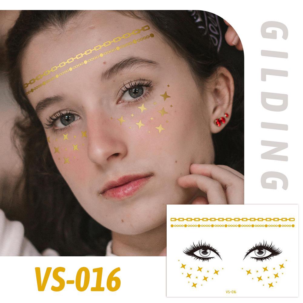 Waterproof Freckle Tattoo Stickers for European Music Festivals