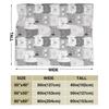 Cute Cat Design Flannel Fleece Throw Blanket 50x60 Inch Lightweight Soft Cozy for Bed Couch Sofa Chair Office Adult Kids Use